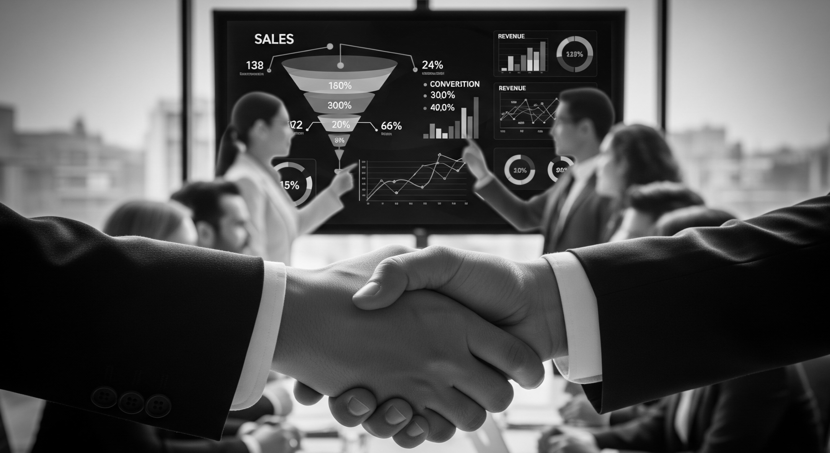 Agencia de ventas con estrategias comerciales a medida, equipos de venta expertos y análisis de datos para generar leads, optimizar conversiones y aumentar los ingresos del negocio.